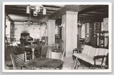 RPPC Spring Mill Inn Recreation & Game Room State Park Mitchell Indiana Postcard