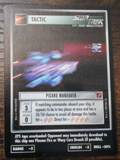 Star Trek CCG - Blaze of Glory - Manovra di Picard