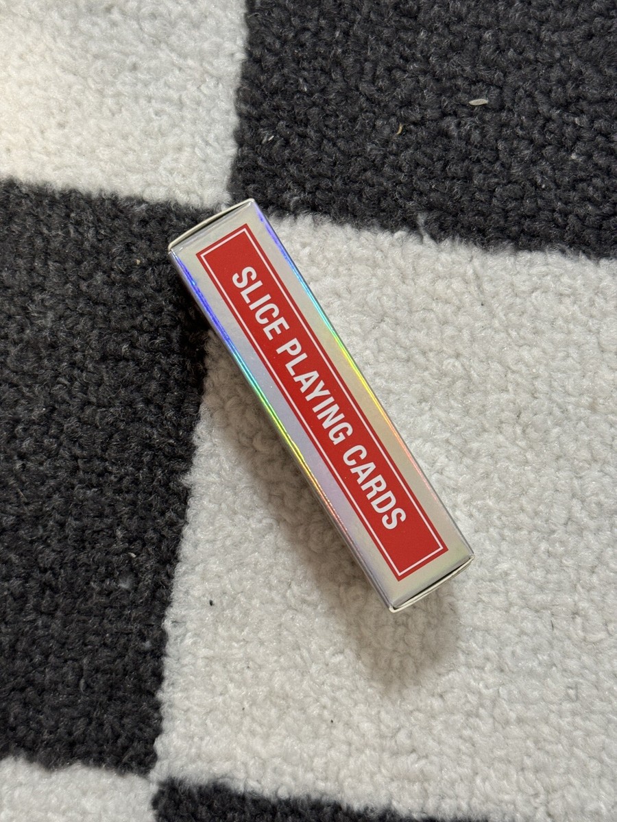 Supreme Bicycle Holographic Slice Playing Cards FW23
