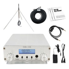 15W FM Radio Transmitter Broadcast Wireless Stereo Station 88-108Mhz CZE-15A