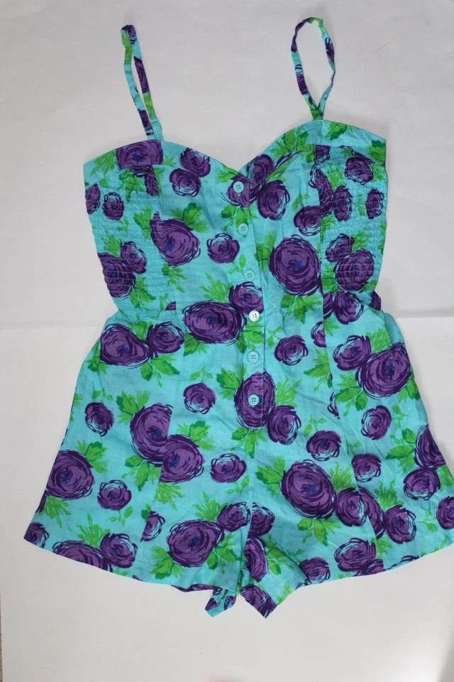 Mameluco utilitario Derek Heart con espalda y laterales elásticos, talla: S, M () Foto 2 de 3