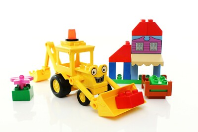 Lego Duplo Bob The Builder Set 3595 Scoop at Bobland Bay 100% complete rare  2009