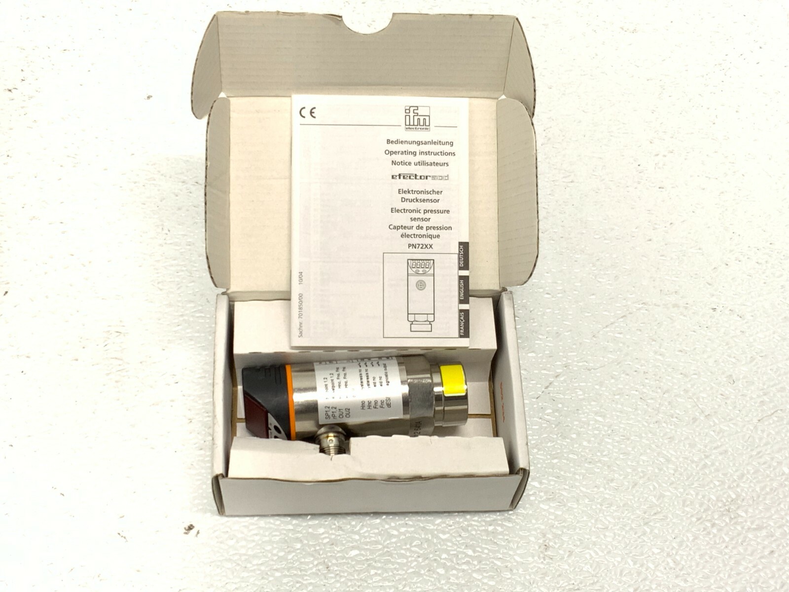 Efector PN7204 Pressure Sensor for sale online | eBay