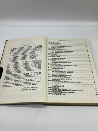 The Second Concord Anthem Book, 40 Anthems, E.C. Schirmer Music Co. Series 1200 - Imagen 4 de 4