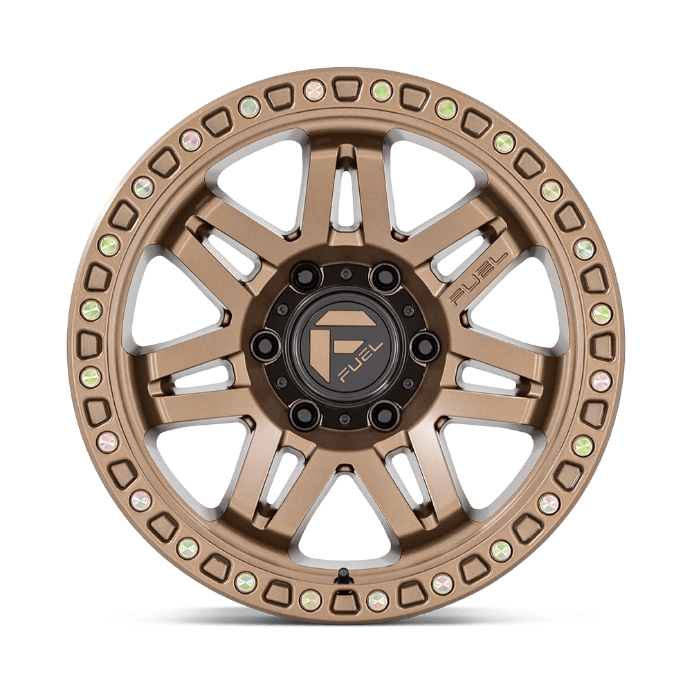 Fuel OffRoad D811 Syndicate 17X9 +1 Matte Bronze Wheel 6X139.7 6X5.5