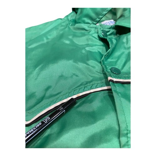 True Vintage Jacket Mens Large Green 70s 80s Farmer Pioneer Seeds USA Farm - Picture 6 of 12