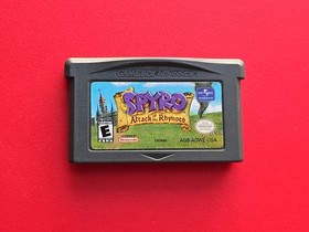 Game Boy Advance Spyro: Attack of the Rhynocs Nintendo GBA Authentic Saves