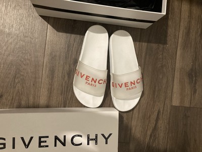 Authentic Givenchy Rubber Clear Slides Size 39 =9 US WOMEN