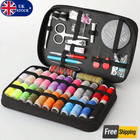 Portable Sewing Kit Case with Needle Thread Set for Travel Home Use Scissors Set