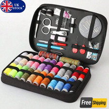 Portable Sewing Kit Case with Needle Thread Set for Travel Home Use Scissors Set
