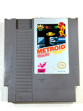 Metroid (Nintendo NES, 1987) Authentic Tested