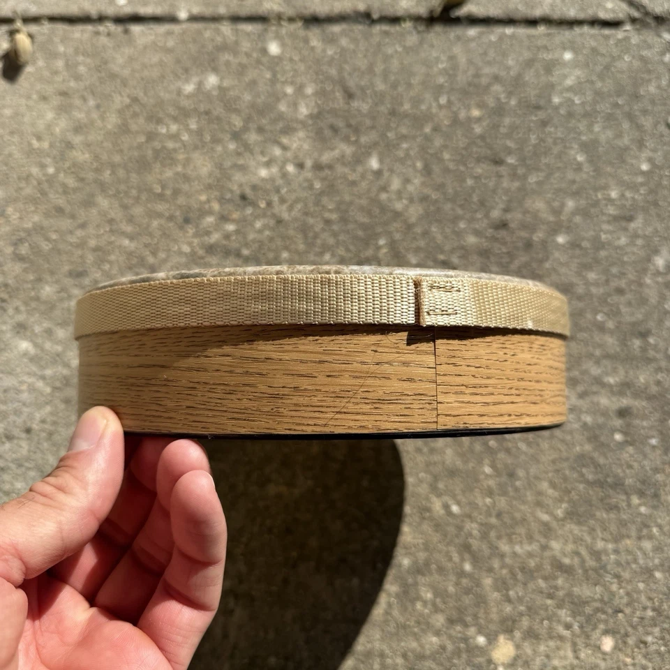 Tambor de pandereta promocional vintage BILL GRAHAM & The Rock Revolution REMO SF Foto 4 de 4