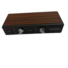 Vintage Archer Video Selector Switch Cat No. 15-1261 Woodgrain
