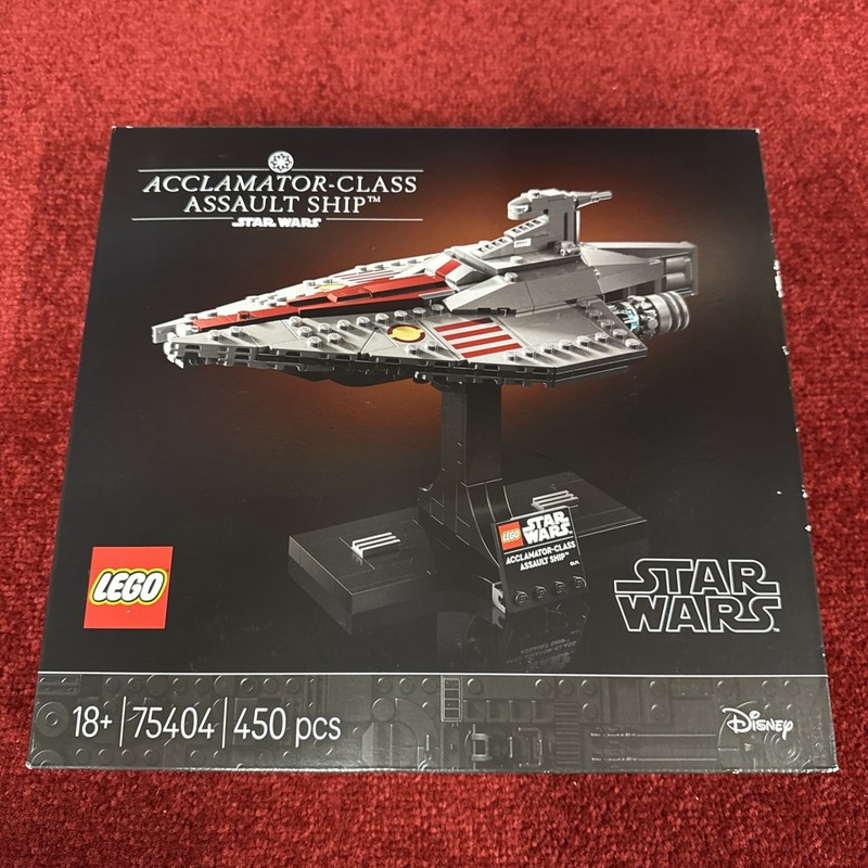 LEGO Star Wars: Acclamator-Class Assault Ship (75404)18+new&sealed 450pcs