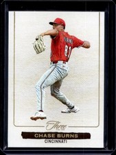 2025 Panini Three And Two Chase Burns #1 Blank Slate SSP