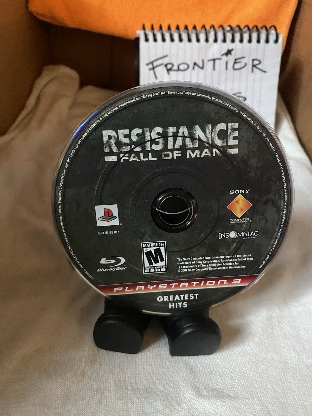 Resistance Fall of Man PS3 PlayStation 3 Clean Disc Only Authentic Tested Works