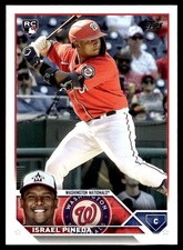 2023 Topps Israel Pineda Rookie Washington Nationals #447