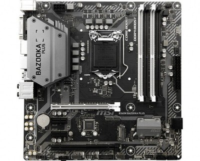   B360M BAZOOKA PLUS Motherboard B360 LGA 1151 DDR4 M.2m-ATX USB 3.1 DP #ff