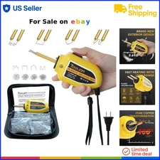 Plastic Welder Kit 100W Portable Hot Stapler Car Bumper Repair Tools