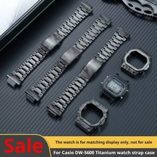 For Casio DW5600 GW-M5610 GW-B5600 Watch Mod Kit Modified Titanium Watch Case