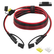 8ft/2.44m 14awg Sae To Sae Extension Cable Quick Disconnect Wire Harness Sae Con