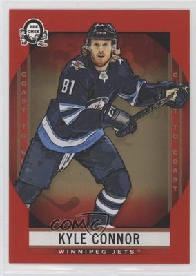 2018-19 O-Pee-Chee Coast to Coast Canadian Tire Red Kyle Connor #52 0m8e