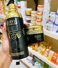 Set Of Easy Glow Whitening Body Milk 538ml And Face Cream