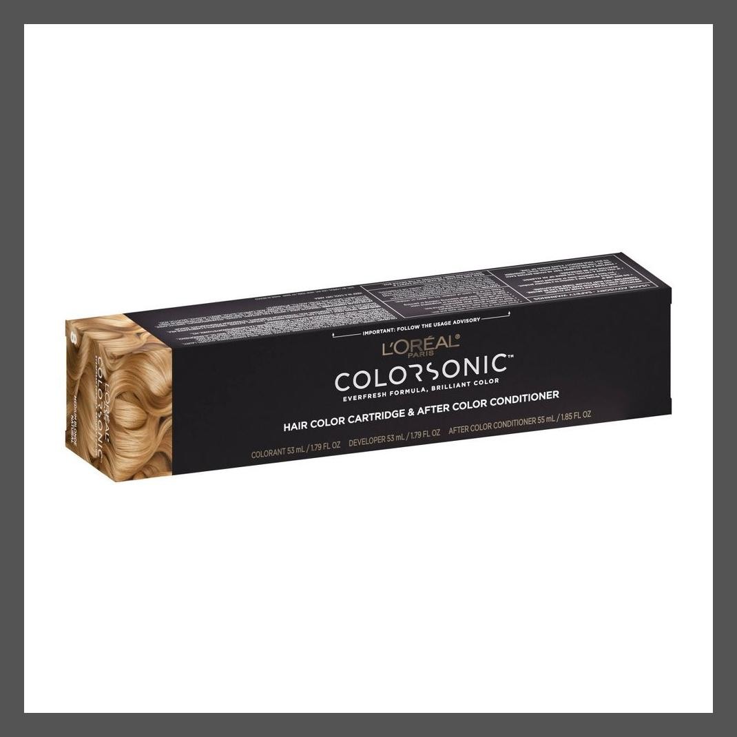 LOreal Paris Colorsonic Ammonia Free Permanent Hair Color Cartridge - Device 2990₽