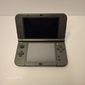 "New" Nintendo 3DS XL Metallic Black Console *Tested Works* *READ ROUGH SHAPE*