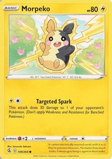 ✨Morpeko -  (#23 Pikachu Stamped) 109/264 - Normal - Battle Academy 2022 - NM