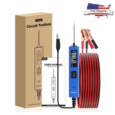 Digital Electric Circuit Tester 8-32V Light Test LCD Car Boat RV Motorcycle