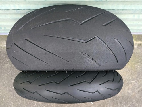 PIRELLI Diablo Rosso 3 Tyre Set- 120/70/17 & 240/45/17 M/C - Picture 8 of 12