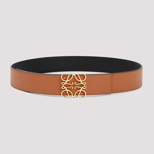 LOEWE Tan/Black Reversible 40mm Belt New & Authentic
