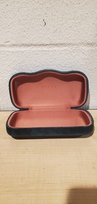 Gucci Green Velvet Glasses Clamshell Case Used