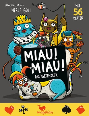 Miau! Miau! Das Kartendeck Spiel Deutsch 2026 Magellan GmbH EAN 4260671130444