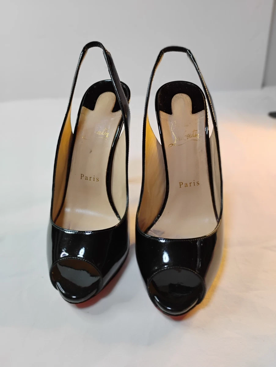 Escarpins Noirs Vernis Rupert Sanderson - Talons 3,5 Pouces - Pointure 40 - Occasion