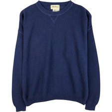 Vintage 1990'S Eddie Bauer cotton knit sweater Made in USA Men's XL