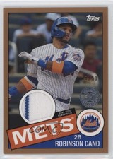 2020 Topps 1985 Baseball Relics Series 2 Gold 18/50 Robinson Cano #85TR-RC 11pj