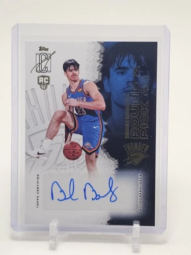 2025 Topps Signature Brooks Barnhizer Base (RAW)