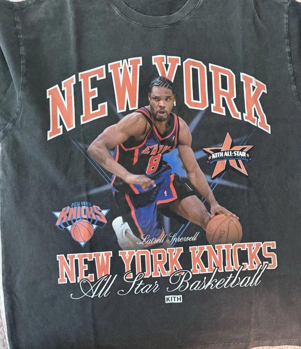 Latrell Sprewell New York Knicks Black NBA Fan Apparel & Souvenirs