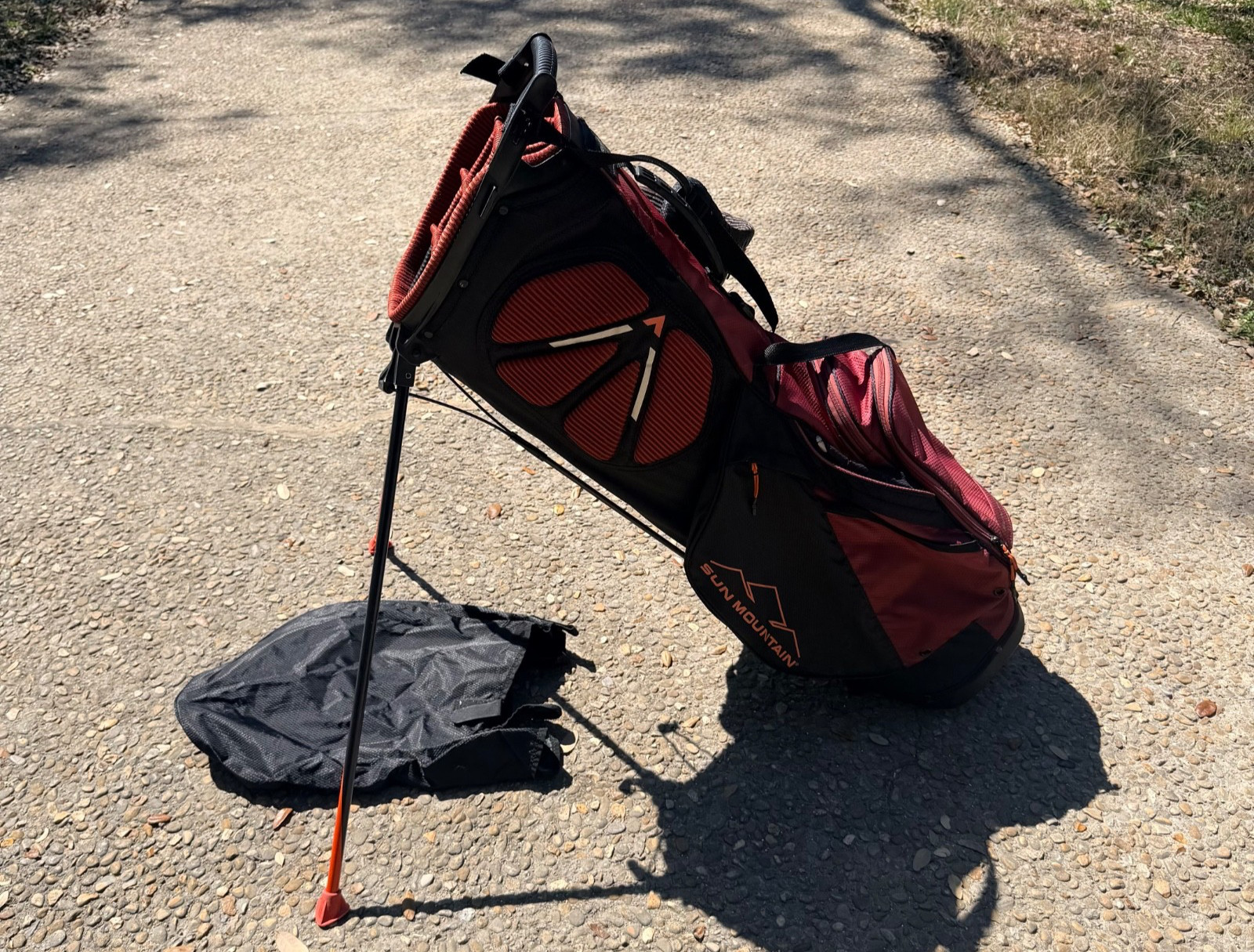 4.5 LS 14-Way 2024 Stand Bag, Black - Sun Mountain Golf