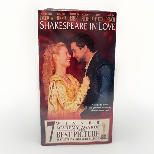 SHAKESPEARE IN LOVE, VHS, 1998 Gwyneth Paltrow, Colin Firth, Ben Affleck CLASSIC - Picture 2 of 9