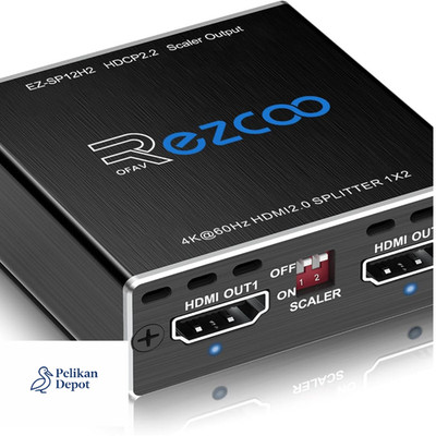 HDMI Splitter 4K 60Hz 1x2 1080P
