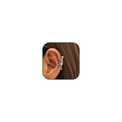 Cute Cat Ear Cuff Earring for Women - Climber Crawler Non-Pierced Hypoallergenic