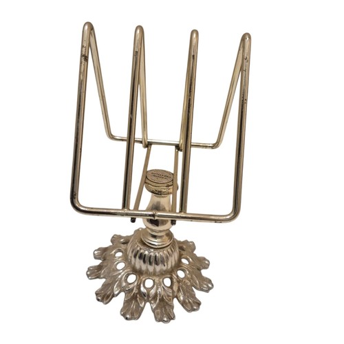 Caddie Creations Vintage Gold Tone Guest Towel Holder Stores Face Hand Towels