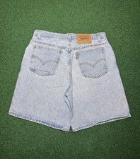 Vintage 90s Levi  s 950 Womens 13 High Waist 9  Denim Shorts