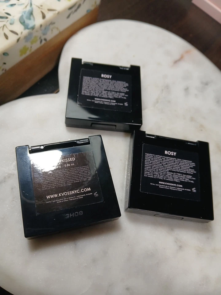 K Voss Blushing Beauty Luminous Blush Palette ROSY 1.8g + Starkissed Fairy Dust - Image 2 of 2