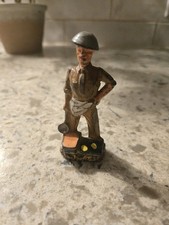 Vintage Barclay Manoil Toy Lead Solider "Cooks Helper With Ladle" M90