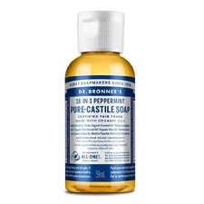 Dr. Bronner's - Pure-Castile Liquid Soap Peppermint, Travel Size, 2 ounce - Ma