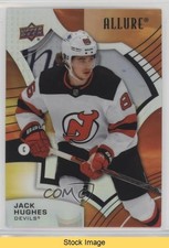2021-22 Upper Deck Allure Sunrise Jack Hughes #100 READ 0nr3